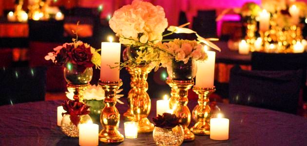 Fire Dining Banquet Setup